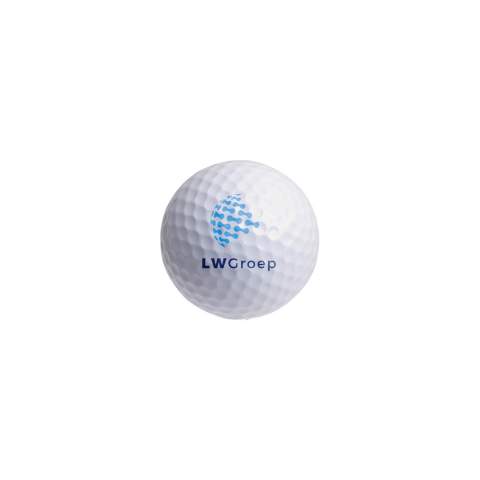 2-piece golf ball, with no brand name and/or numbers