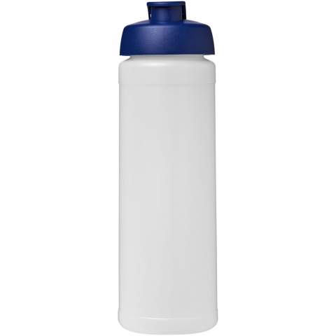 Single-wall sport bottle. Features a spill-proof lid with flip top. Volume capacity is 750 ml. Mix and match colours to create your perfect bottle. Contact customer service for additional colour options. Made in the UK. BPA-free. EN12875-1 compliant and dishwasher safe.