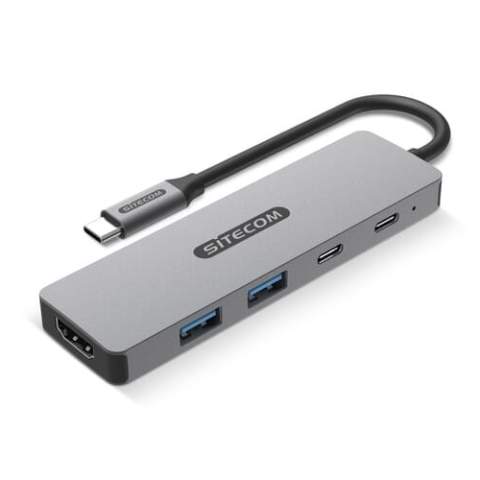 Toujours connecté avec cet adaptateur multiport USB-C Power Delivery 5 en 1. Connectez les derniers moniteurs avec HDMI ou reliez vos appareils avec USB-A ou USB C pour le transfert de données ou la charge rapide. Il connecte tous vos appareils au bureau ou à la maison. Pour Windows, Apple Mac et Chromebooks.