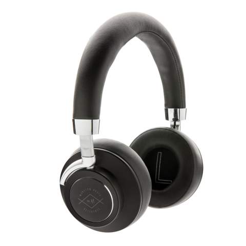 Casque audio en aluminium et PU avec BT 4.2 pour une connexion rapide et stable jusqu'à 10 mètres et batterie de 250 mAh qui vous permet d'écouter de la musique jusqu'à 8 heures. Avec un microphone et une fonction pour répondre aux appels. Le casque peut se plier à plat dans la pochette. Emballé dans une boite cadeau.<br /><br />HasBluetooth: True