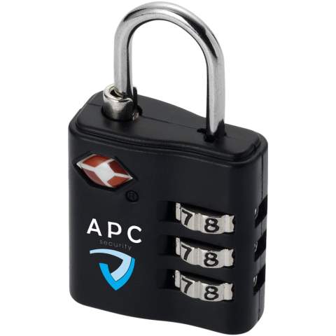 Protect your luggage while traveling with this TSA approved 3 digit lock. If the TSA needs to check your luggage in your absence, they can open it using their own master key, without breaking the lock.