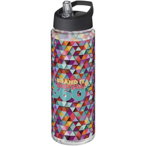 Single-walled sport bottle with straight design. Features a spill-proof lid with flip-top drinking spout. Volume capacity is 850 ml. Mix and match colours to create your perfect bottle. Contact us for additional colour options. Made in the UK. Packed in a recycled PE plastic bag. BPA-free.