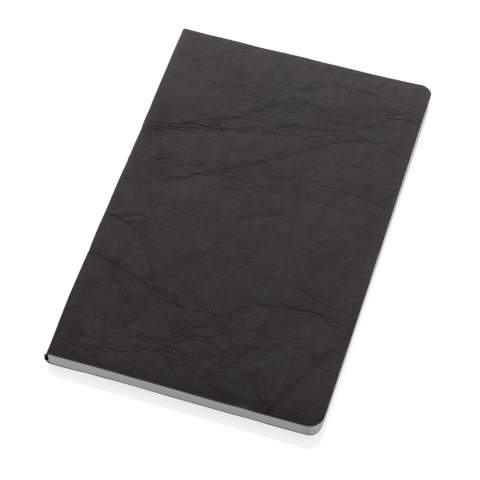 Looking for a notebook that's both stylish and low impact? This beautiful notebook is just what you need! The pages inside are made 100%  recycled 80 gs/m lined white paper that is perfect for writing, drawing and sketching. 96 sheets/192 pages.<br /><br />NotebookFormat: A5<br />NumberOfPages: 192<br />PaperRulingLayout: Lined pages