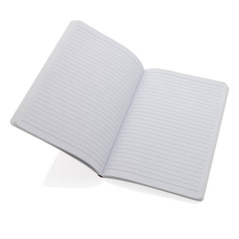 Sie suchen ein Notizbuch, das sowohl stilvoll aber dennoch ist? Dann ist dieses schöne Notizbuch genau das Richtige für Sie! Die weißen linierten Innenseiten bestehen aus 100% recyceltem Papier (80gr/m2), das sich perfekt zum Schreiben, Zeichnen und Skizzieren eignet. 96 Blatt/192 Seiten.<br /><br />NotebookFormat: A5<br />NumberOfPages: 192<br />PaperRulingLayout: Linierte Seiten