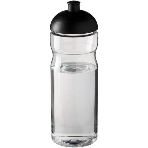 Single-wall sport bottle with ergonomic design. Bottle is made from recyclable PET material. Features a spill-proof lid with push-pull spout. Volume capacity is 650 ml. Mix and match colours to create your perfect bottle. Contact customer service for additional colour options. Made in the UK. Packed in a recycled PE plastic bag. BPA-free.