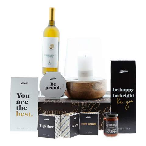 Coffret de Noël lanterne chic