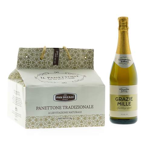 Panettone XL 0% Christmas hamper