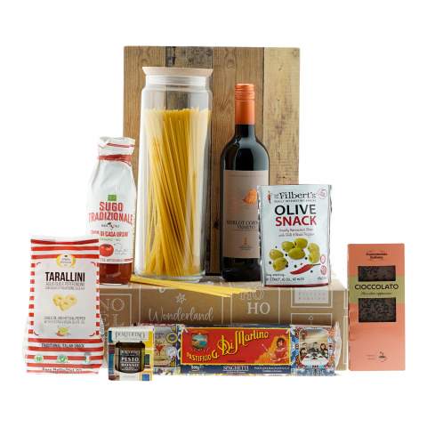 Italiaanse pasta kerstpakket