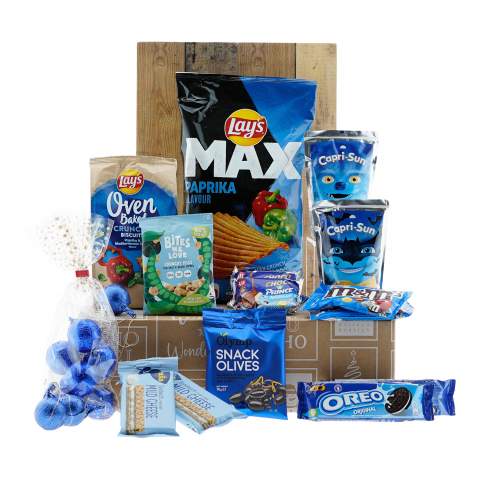 Blue Christmas hamper