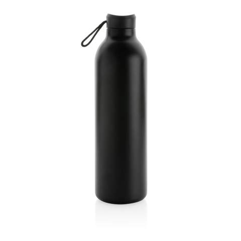 The Avior RCS Recycled stainless steel vacuum bottle is designed for long-lasting enjoyment of your drinks! The double-wall recycled stainless steel vacuum construction keeps beverages chilled for up to 20 hours or warm for up to 10 hours. This bottle fits most standard car cup holders so you can bring it with you anywhere. Made with RCS (Recycled Claim Standard) certified recycled materials. RCS certification ensures a completely certified supply chain of the recycled materials. Total recycled content: 86% based on total item weight. BPA free. Capacity 1000ml. Including FSC®-certified kraft packaging. Repurpose the box into a phone holder, pencil holder or flower pot!<br /><br />HoursHot: 10<br />HoursCold: 20