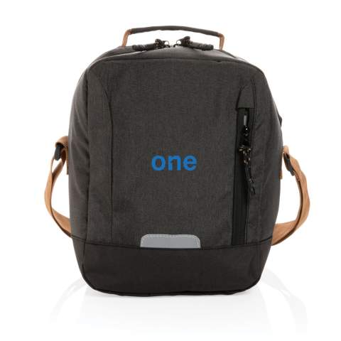 When you need an outdoor-inspired cooler bag that can keep more than you think, then this is the cooler bag for you. Pack lunch for two and take it on a hike, a picnic in the park or to work. It’s easy-to-carry and comes with an adjustable should strap. The easy access opening ensures you can grab your lunch at a glance. The cooler bag can fit up to 12 cans. With AWARE™ tracer that validates the genuine use of recycled materials. Each bag has reused 7.8 0.5L PET bottles. 2% of proceeds of each Impact product sold will be donated to Water.org.<br /><br />PVC free: true