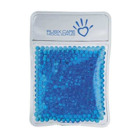 Reusable, flexible and transparent pad filled with temperature-controlled gel pearls. This product can be warmed for a relaxing experience or cooled to refresh and revitalise. Includes instruction manual.