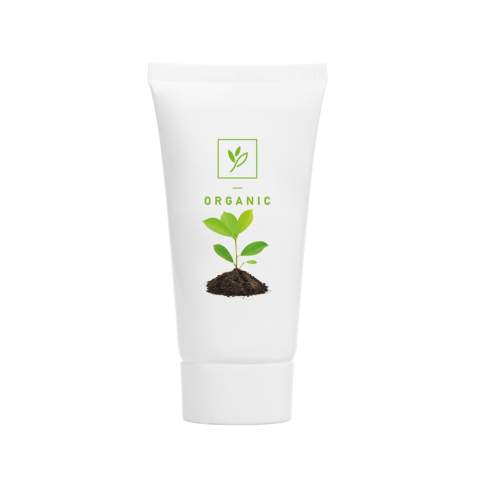 25 ml pflegende Handcreme in einem handlichen Tube. Die Handcreme enthält Aloe Vera und hat einen subtilen Duft. Dermatologisch getestet, nicht an Tieren getestet und in Deutschland hergestellt gemäß der Europäischen Kosmetikverordnung 1223/2009 / EG