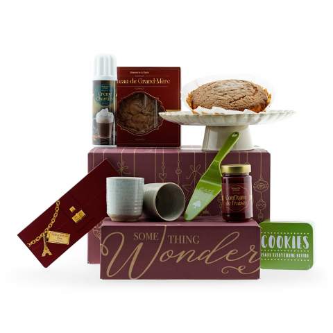 High Tea et Gateau Coffret de Noel