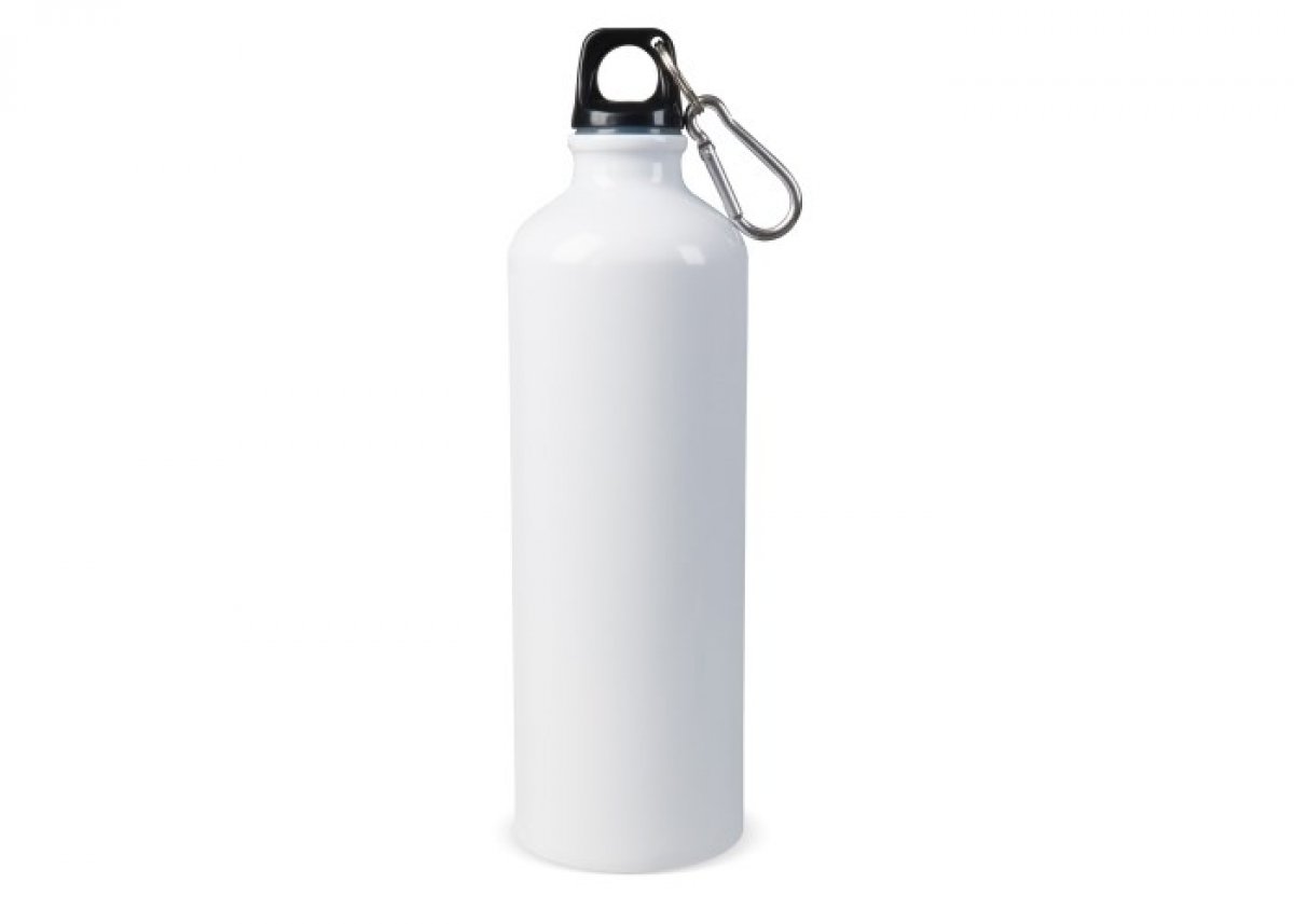 750 mL Aluminum Water Bottle with Carabiner
