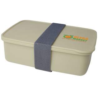 The 800 ml Dovi lunch box is made of 100% recycled plastic, making it a sustainable and on-trend choice. Comes with an elastic band closure, keeping the lid securely in place for when on the go.