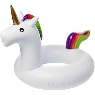Bouée gonflable Unicorn de grande taille, permettant de s'amuser sur l'eau.