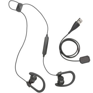The Arya Active Noise Cancelling Earbuds feature quality Bluetooth sound and active noise cancellation. The active noise cancelling (ANC) blocks sound up to 20 decibels. This is enough to block out the natural surrounding sounds or the humming noise heard on a airplane. The ANC can be activated by a simple slide of a button. The in-the-ear earpieces make these earbuds comfortable enough to wear all day in the office or all day in the air. The earbuds also feature built-in music control and a microphone, which allow you to answer a call, change the volume, and go to the next song without touching the connect device. Includes USB charging cable, a pouch, and extra ear tips. Bluetooth® working range is 10 metres.